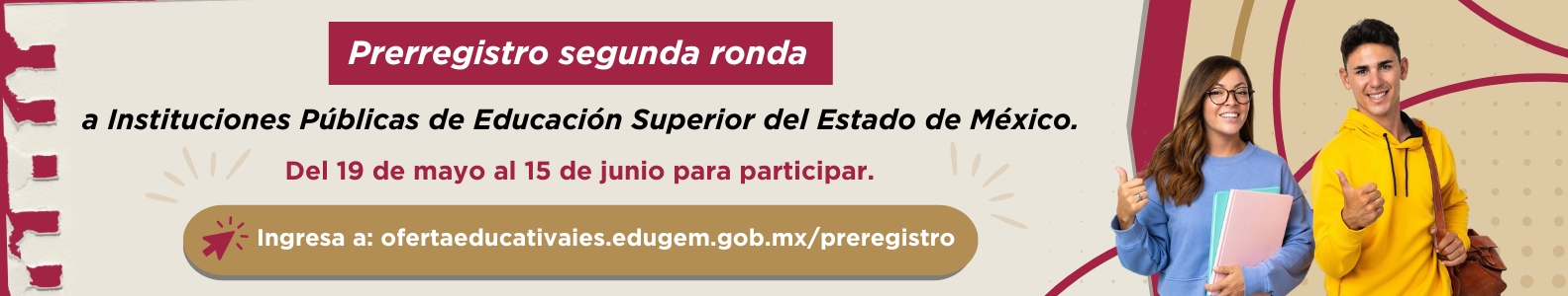 Prerregistro segunda ronda IES