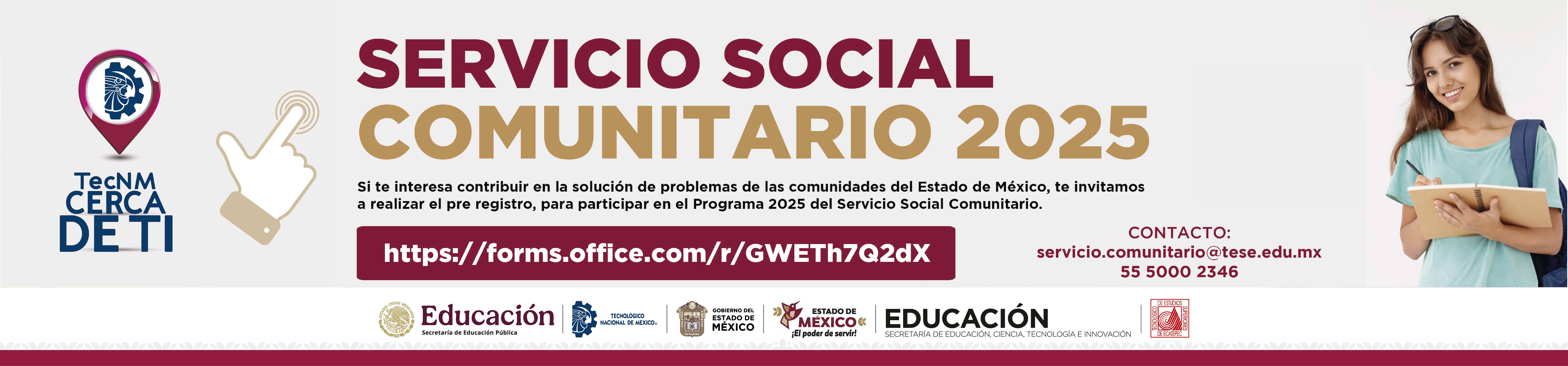 Convocatoria al Programa de Servicio Social Comunitario